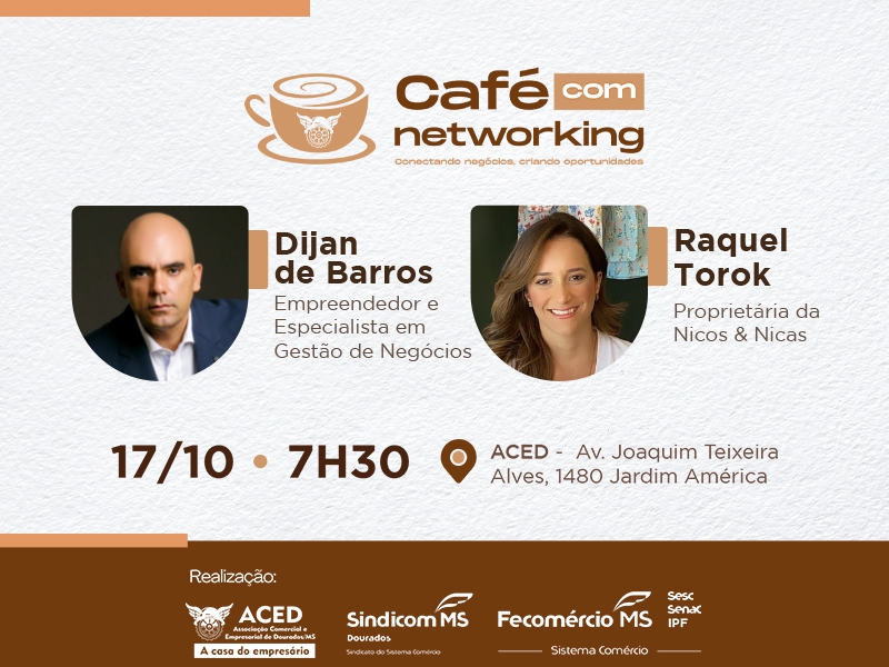 Notícia: ACED realiza Café com Networking 