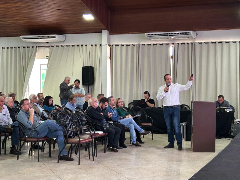 Notícia: ACED participa de palestra sobre Rota Bioceânica durante a 59ª Expoagro