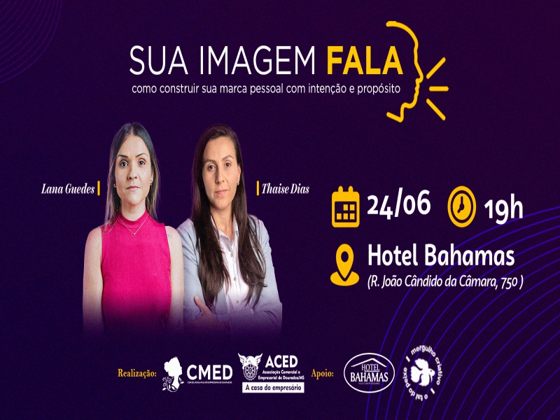 Notícia: Happy Hour do CMED traz workshop sobre marca pessoal com caldos, vinhos e muito conteúdo