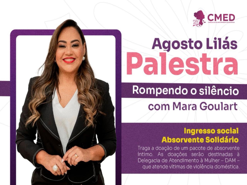 Notícia: Com ingresso solidário bate-papo marca abertura do mês de combate à violência contra a mulher