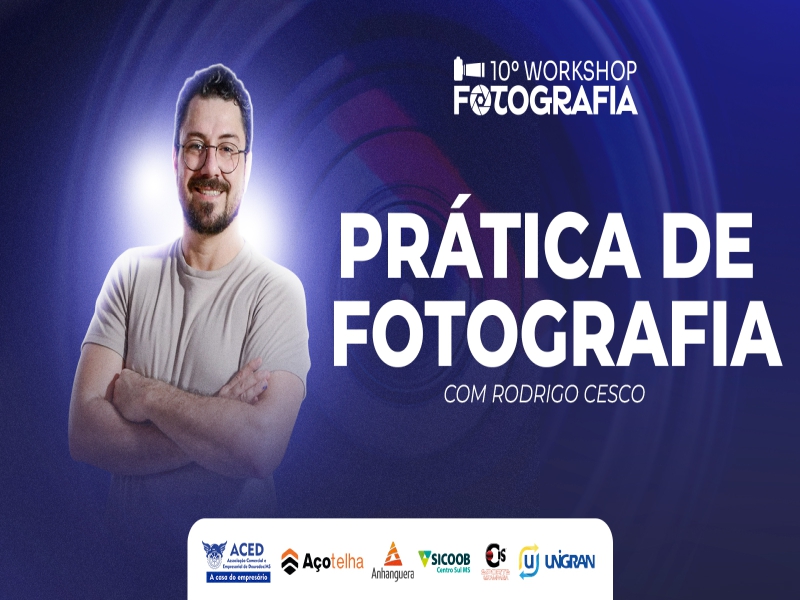 Notícia: Workshop de Fotografia chega à 10ª edição com foco em composição das imagens