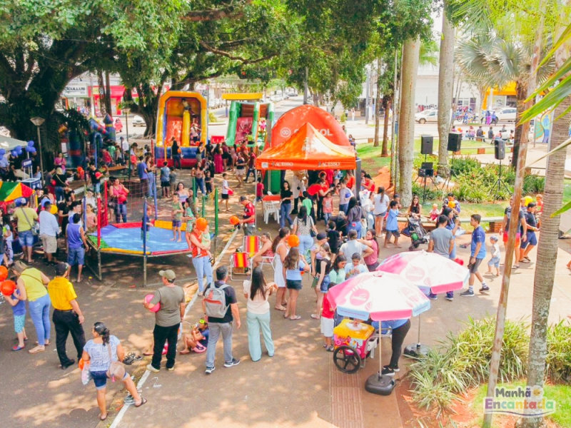 Notícia: ACED promove “Manhã Encantada” com diversão para as crianças e impulso ao comércio local