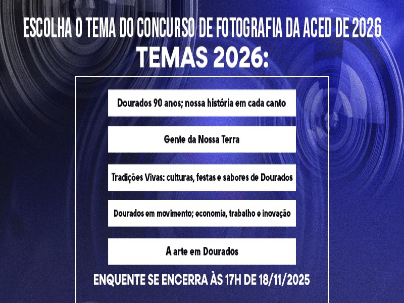 Notícia: Vote agora no tema para o Concurso de Fotografia 2026
